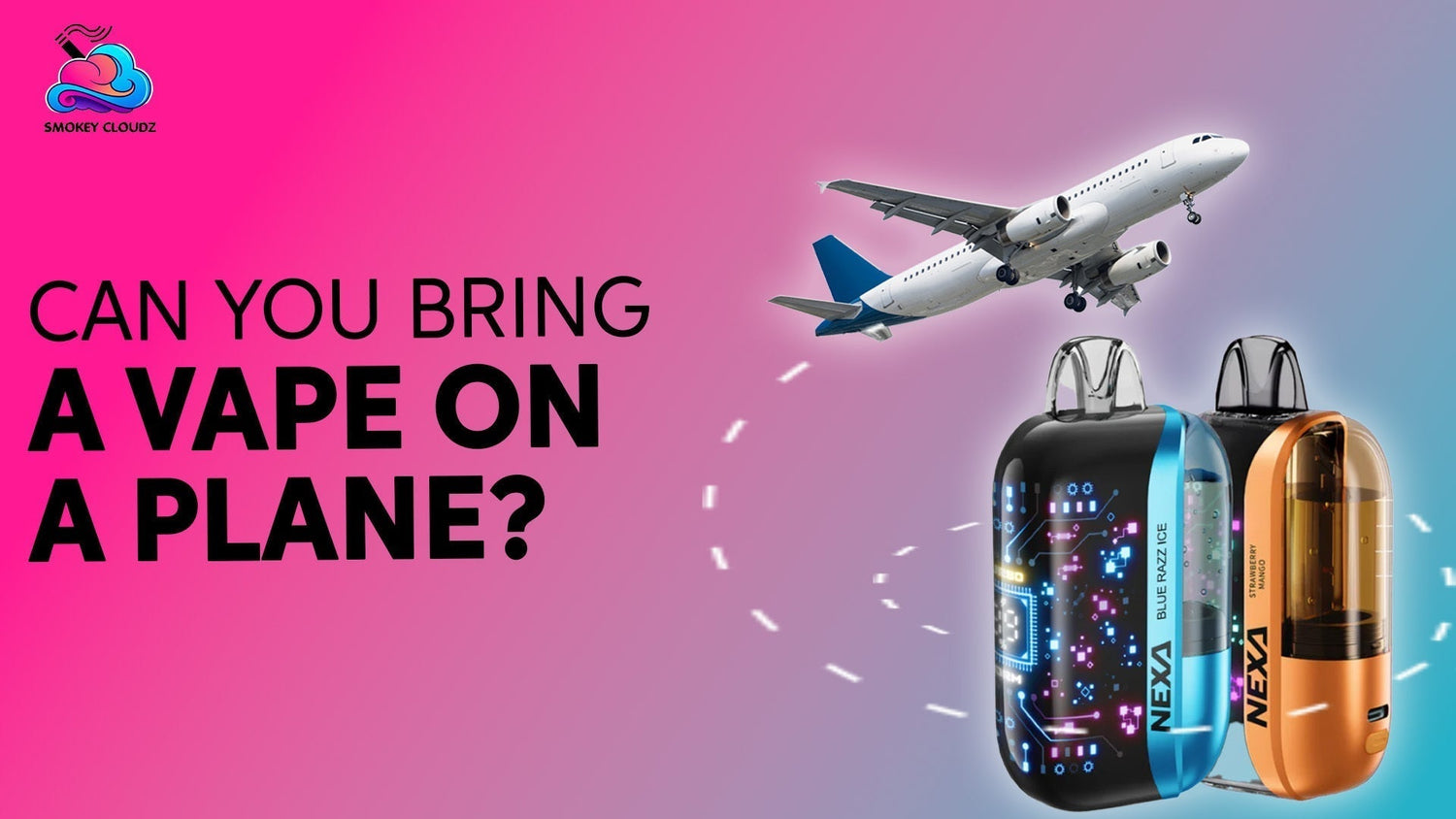 Can You Bring a Vape on a Plane?