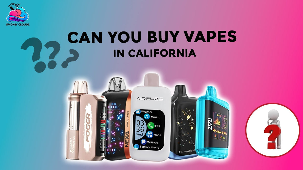 Can You Buy Vapes in California?