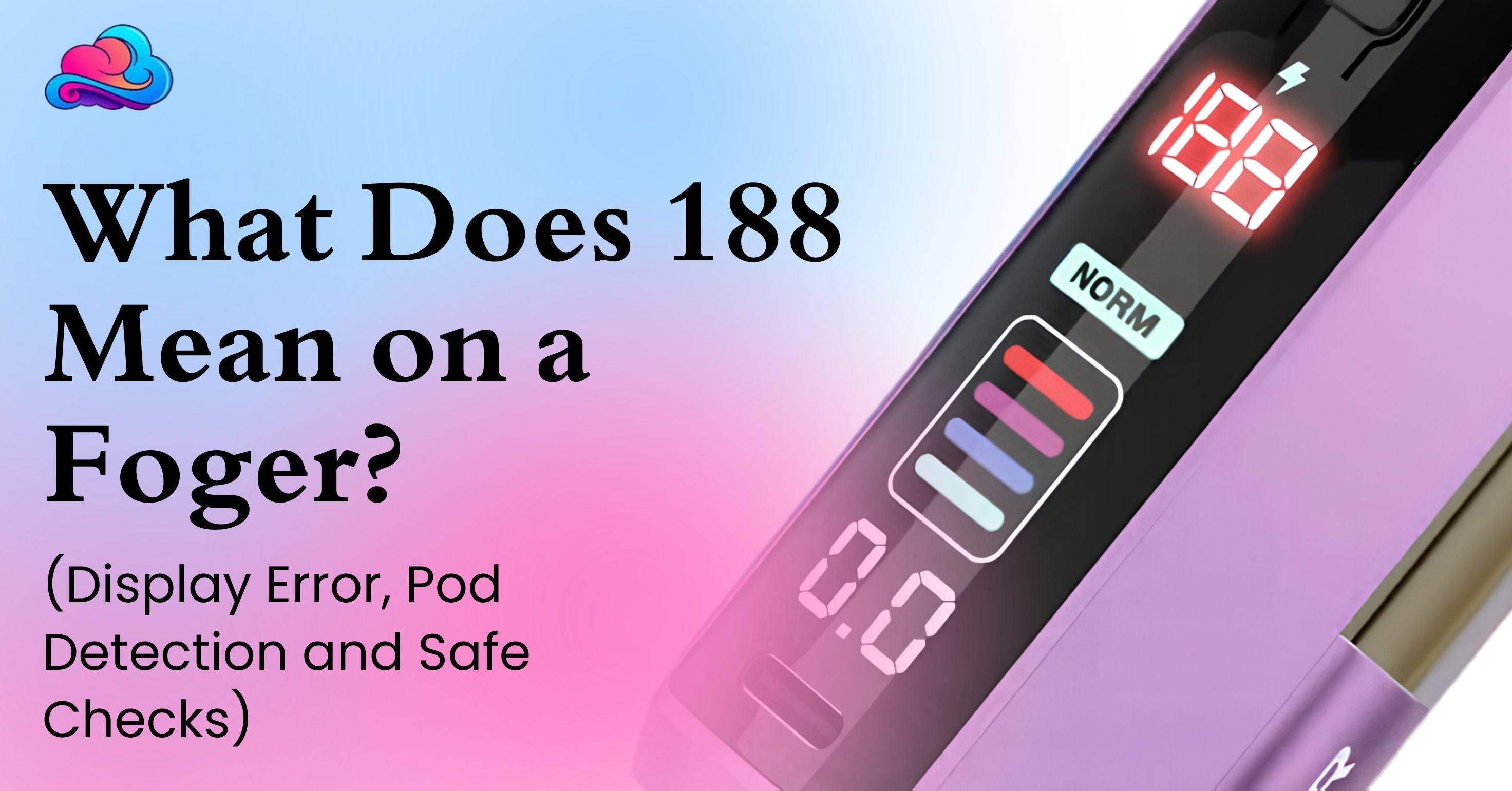 what does 188 mean on a foger