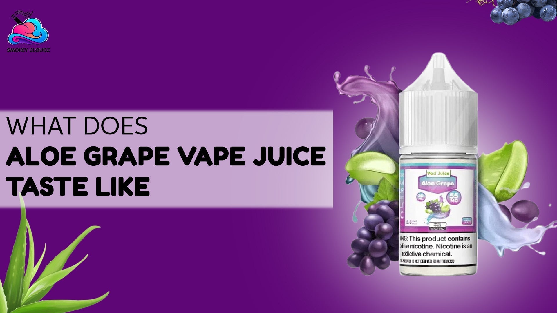 What Does Aloe Grape Vape Juice Taste Like?
