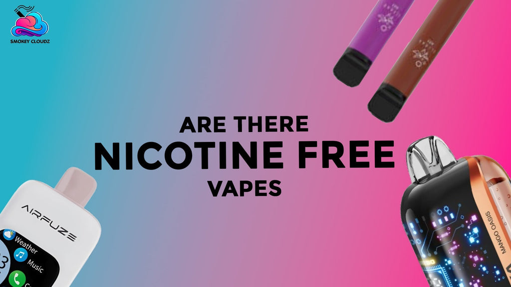 Are There Nicotine Free Vapes That Help You Quit Smoking?