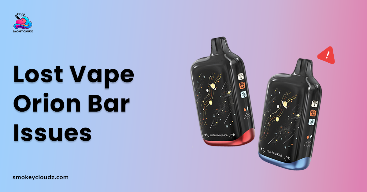 Lost Vape Orion Bar Issues