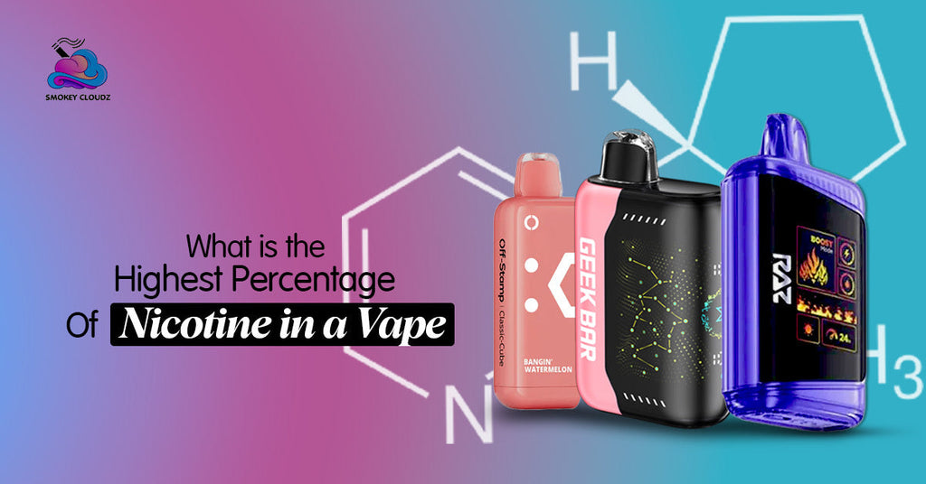 What Is the Highest Percentage of Nicotine in a Vape According to Studies?