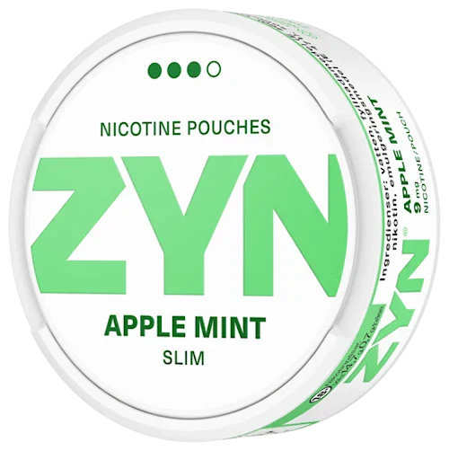 ZYN Apple Mint Slim Strong 9mg