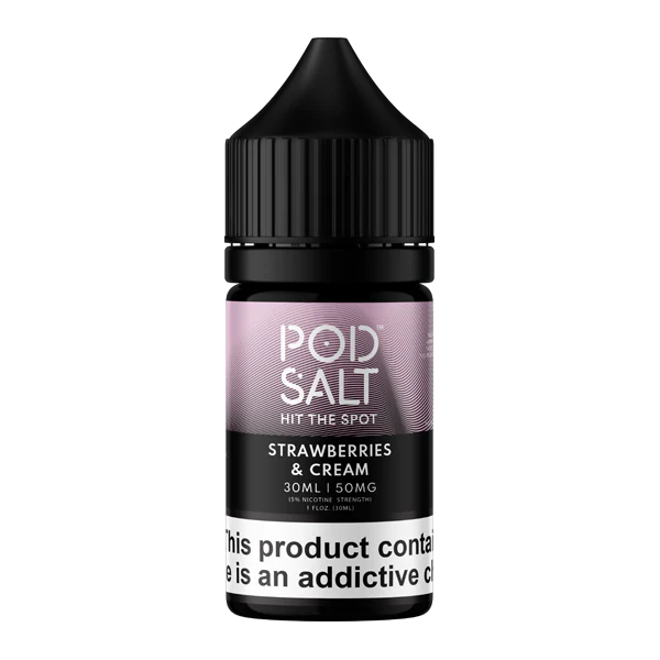 Strawberry & Cream Pod Salt Onyx Salts