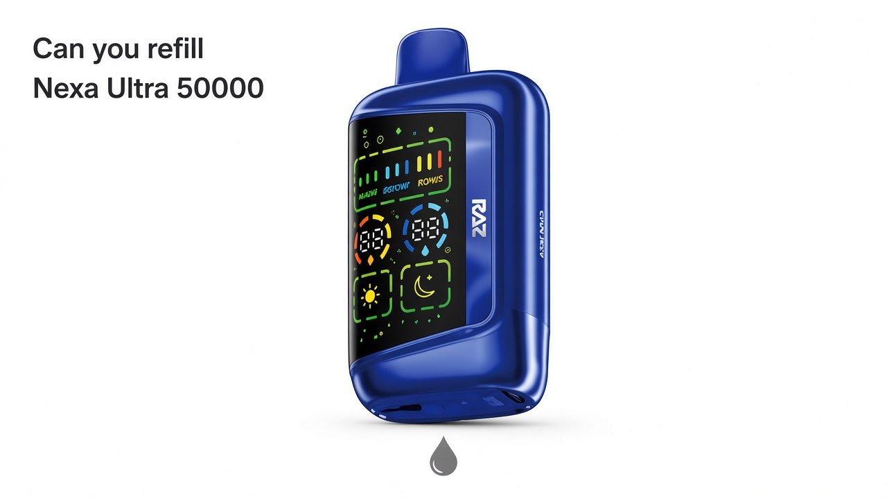 Can You Refill the Nexa Ultra 50000 or Other Disposables?