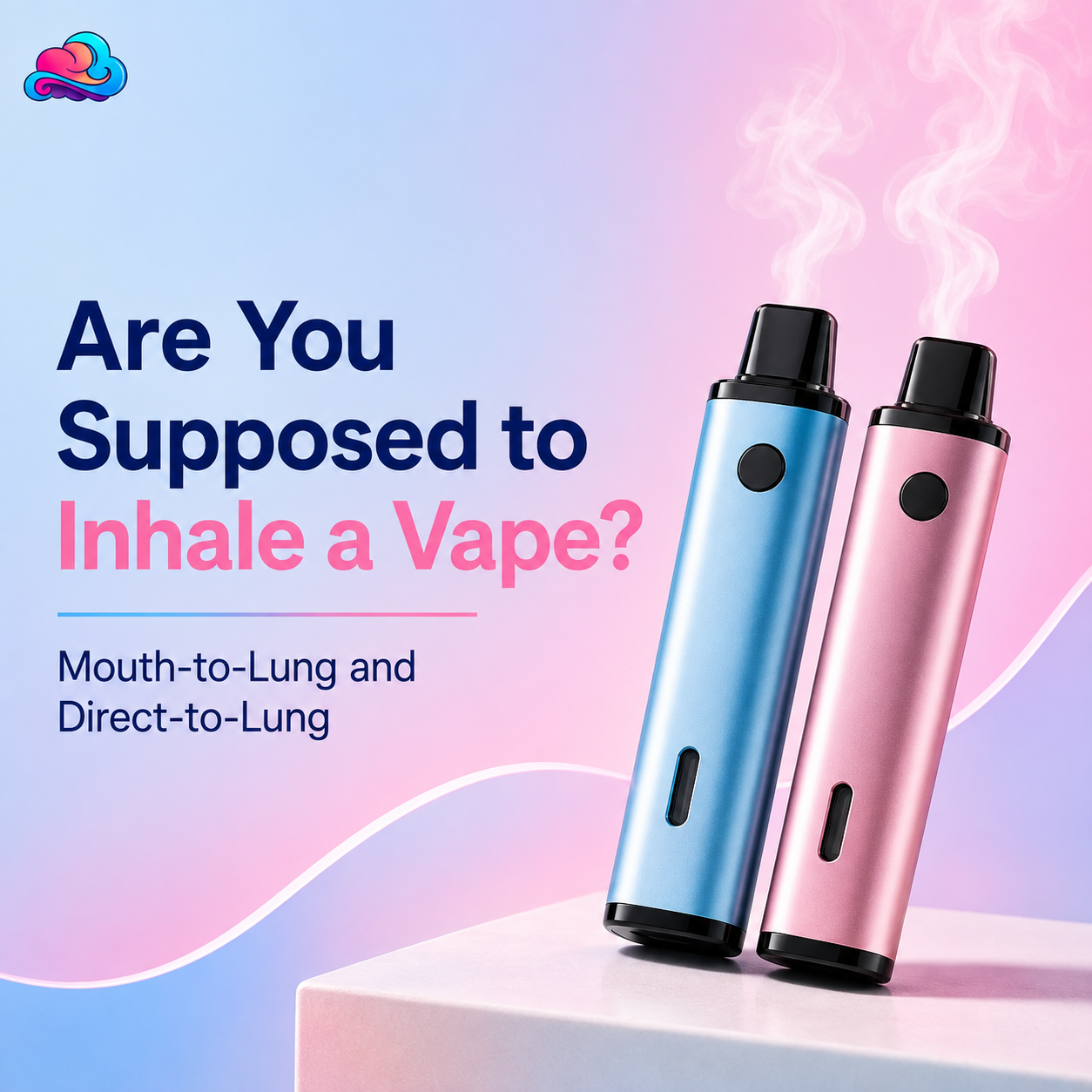 are you supposed to inhale a vape