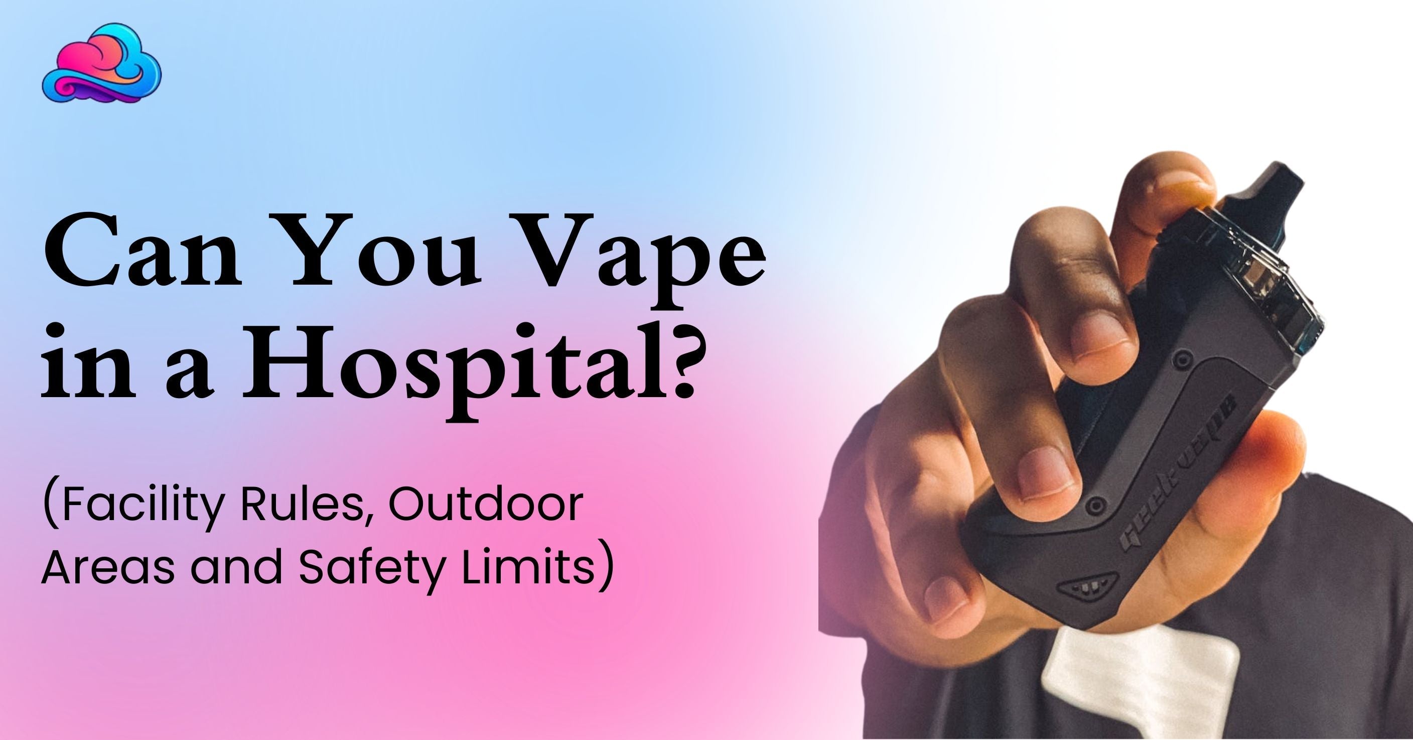 can you vape in a hospital