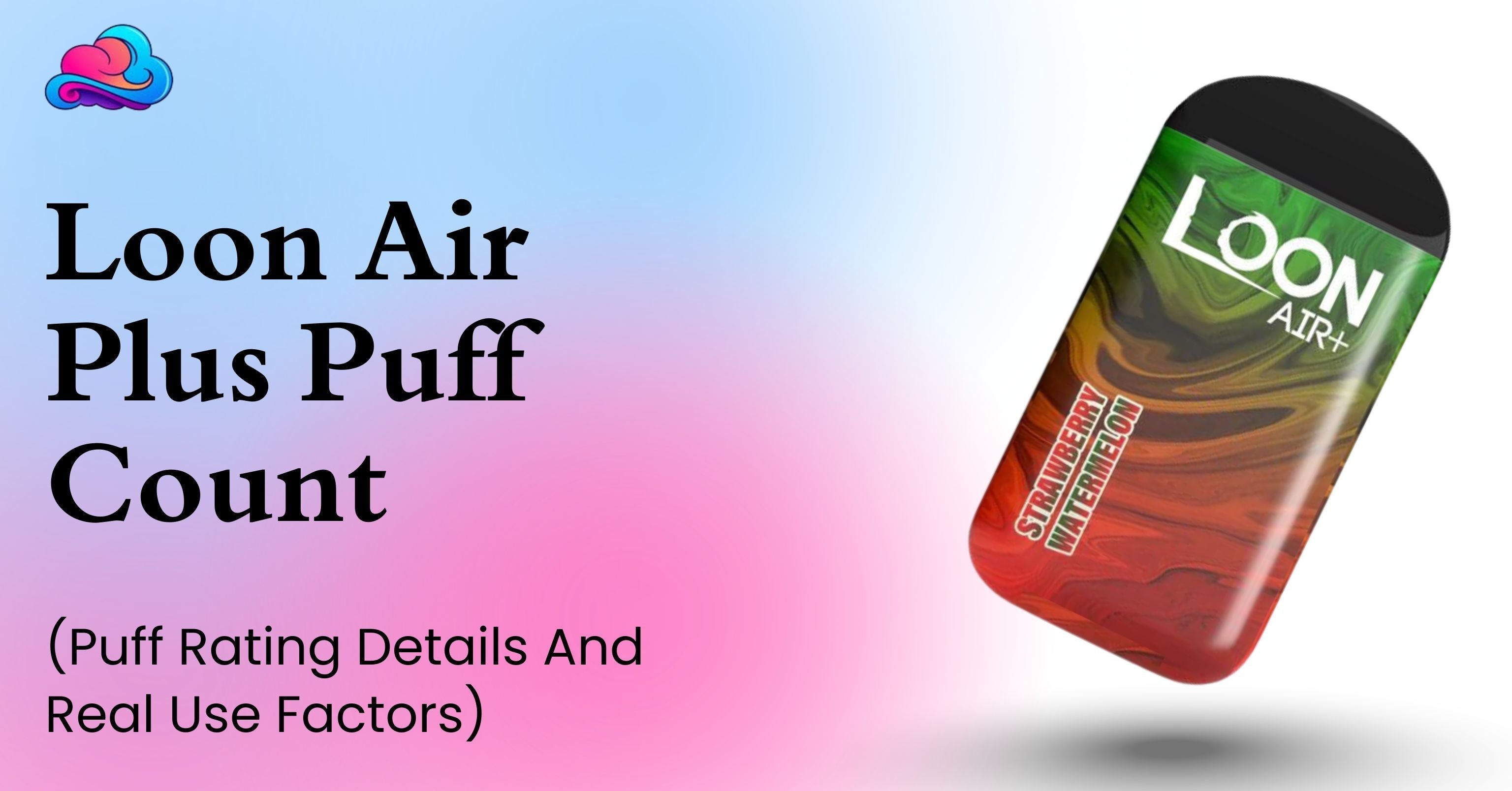 loon air plus vape how many puffs