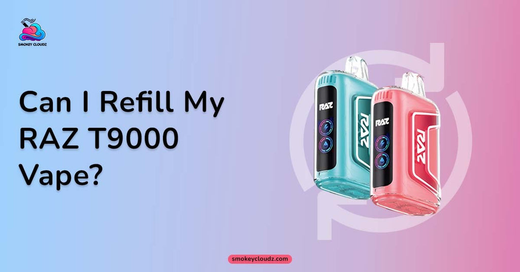 Can I Refill My Raz T9000 Vape with Juice or E-Liquid at Home?