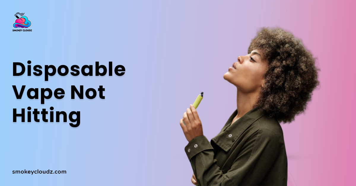 Disposable Vape Is Not Hitting