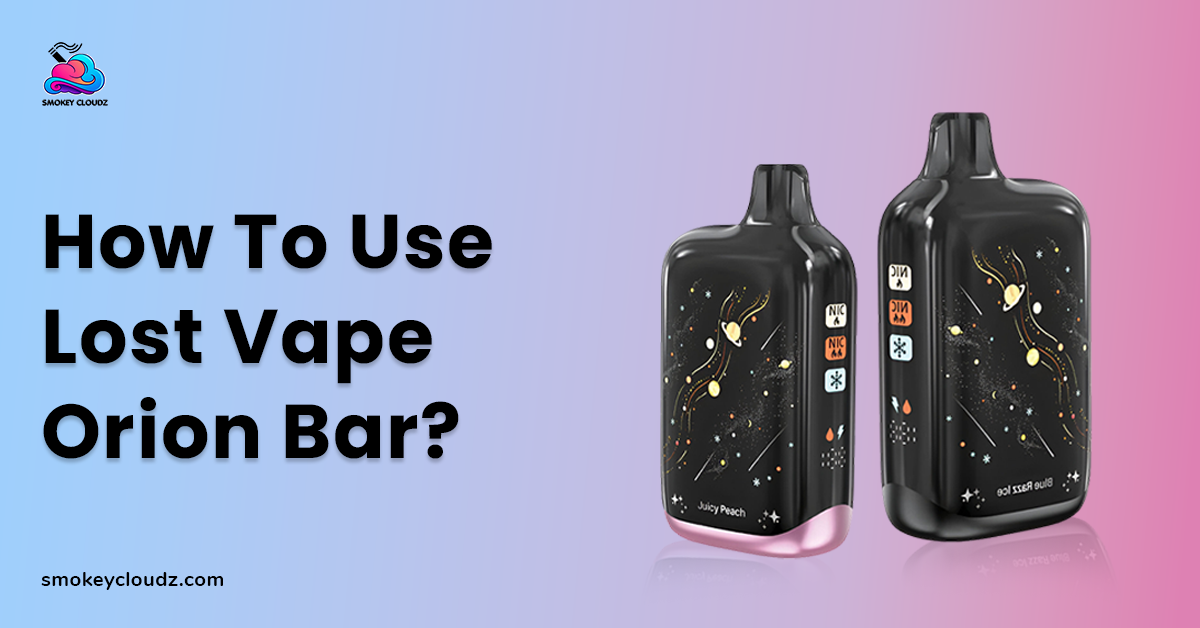 How to Use Lost Vape Orion Bar