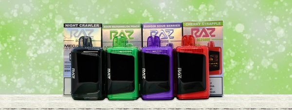 Shop the Latest Raz Vape Flavors and Devices at Smokey Cloudz