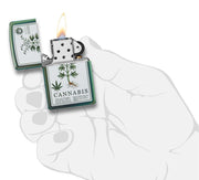 High Polish Green Cannabis Design