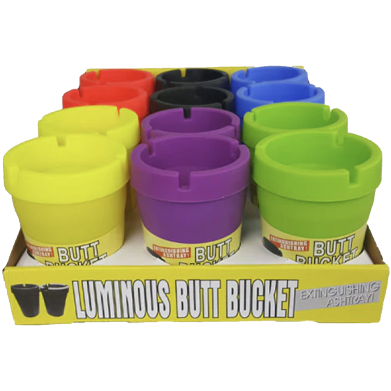 ASHTRAY CAR BUCKET 12CT COLOR