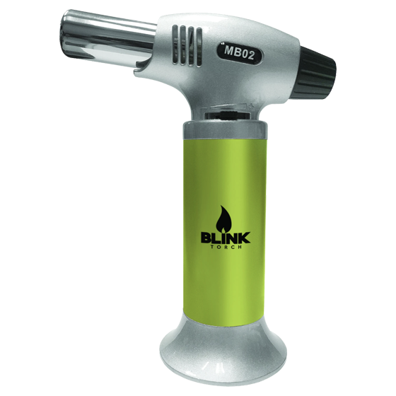 MB02 LT GREEN BLINK TABLE TORCH LIGHTER