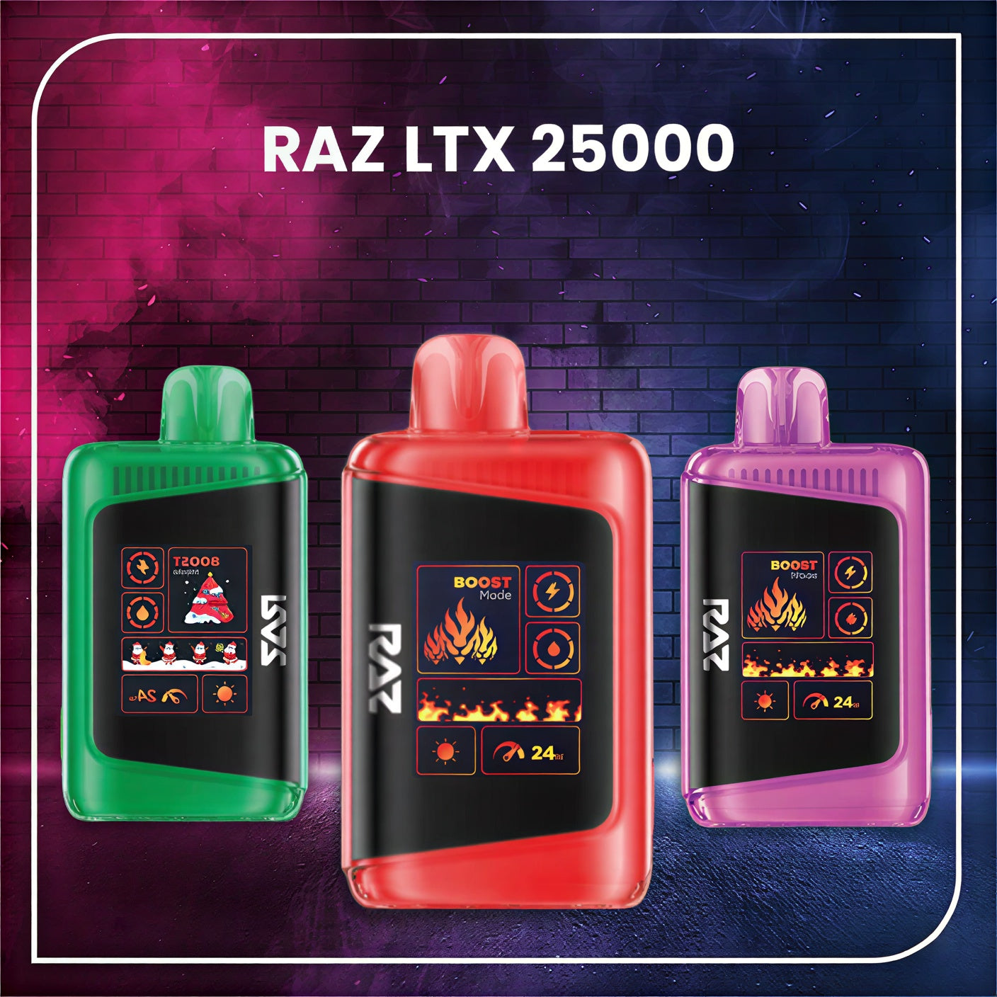 Shop RAZ LTX 25000 Disposable Vape with Smart Display