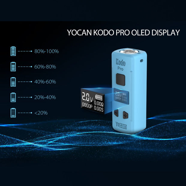 Yocan Kodo Pro 510 Thread Vape Cart Battery