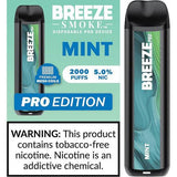 Breeze Pro Mint Flavor - Disposable Vape