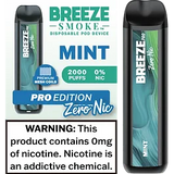 Breeze Pro Zero Nicotine Mint  