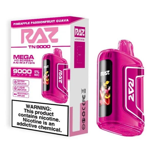 raz vapes made where Cactus Jack Razz Vape Flavor Description Cactus Jack RAZ TN9000 Disposable  Vape main image 1