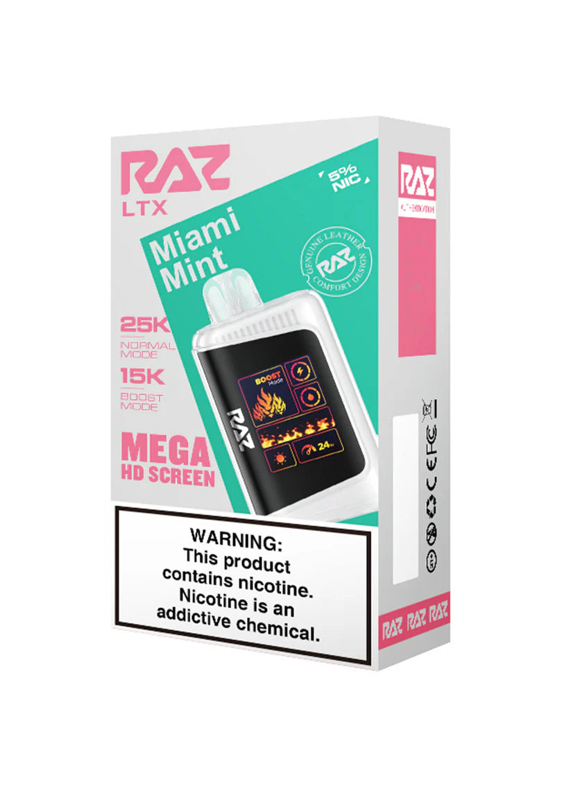 Shop RAZ LTX 25000 Disposable Vape with Smart Display