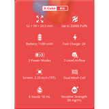 Off-Stamp X Cube 25K Puff Disposable Pod System