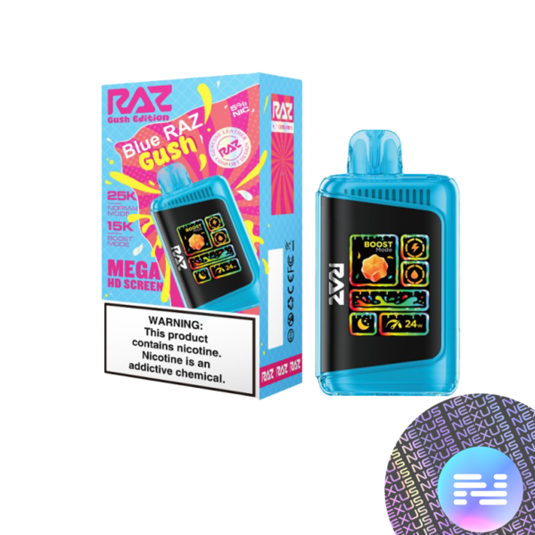 BlueRazGushWatermark.png RAZ LTX 25000 Disposable Vape (25K Puffs)