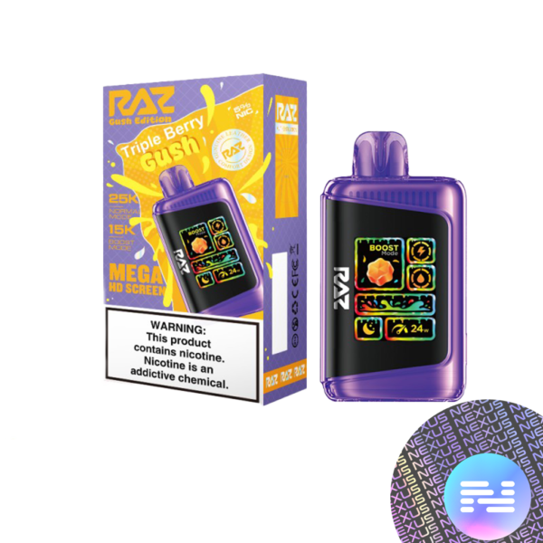 Triple_Berry_Gush_Watermark.png RAZ LTX 25000 Disposable Vape (25K Puffs)