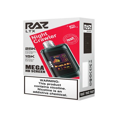 raz-ltx-25k-night-crawler-box.jpg RAZ LTX 25000 Disposable Vape (25K Puffs)