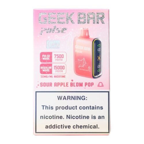 Geek Bar Pulse 15K Sour Apple B-Burst